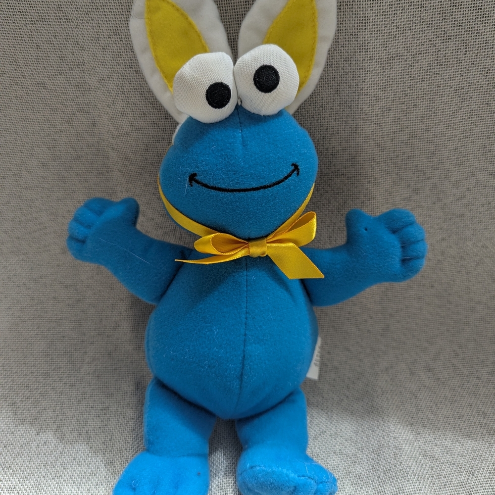 Fisher Price Sesame Street Cookie Monster Mattel Plush Toy 2007 Mattel Easter
